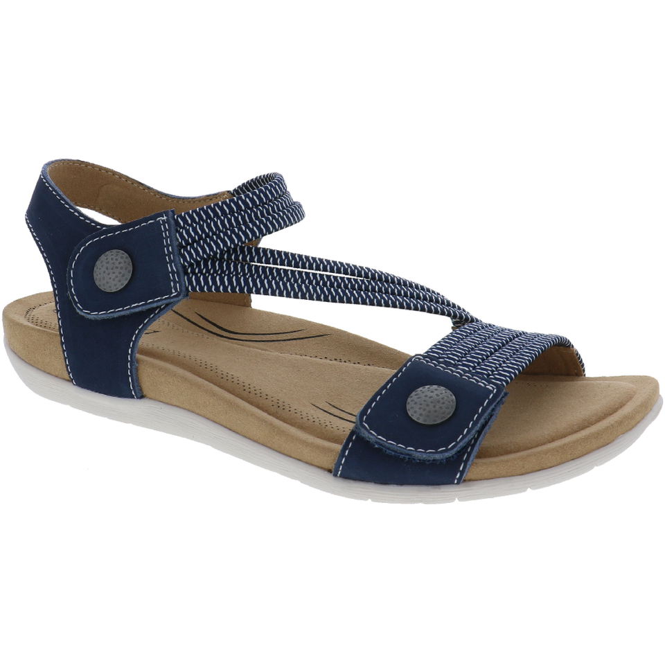Buy LUNA BLU Tan V Strap Sandals from Westside